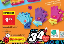 Biedronka Rękawiczki WOŚP oferta