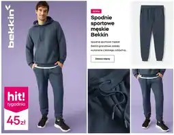 Pepco Spodnie sportowe męskie Bekkin oferta