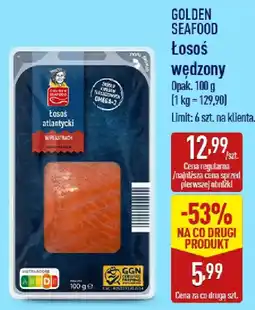 ALDI GOLDEN SEAFOOD Łosoś wędzony oferta