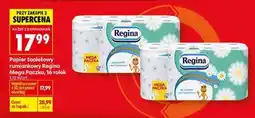 Biedronka Papier toaletowy rumiankowy Regina Mega Paczka , 16 rolek oferta