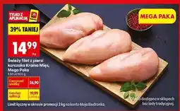Biedronka Świeży filet z piersi kurczaka Kraina Mięs, Mega Paka oferta