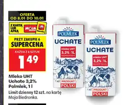 Biedronka Mleko Polmlek oferta