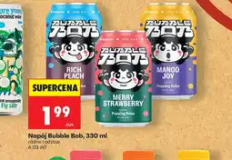 Biedronka Napój Bubble Bob oferta