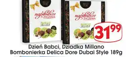 Delikatesy Paleo Dzień Babci, Dziadka Millano Bombonierka Delica Dore Dubai Style 189g oferta