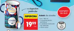 Biedronka Kubek dla dziadka (z breloczkiem lub łyżeczką, różne wzory) oferta