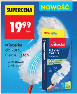 Biedronka Miotełka do kurzu Flex & Catch Vileda, w zestawie 2 wkłady oferta