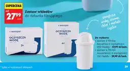 Biedronka Zestaw wkładów do dzbanka filtrującego Wessper (Aquamax 3 szt. lub Aquaclassic 4 szt.) oferta