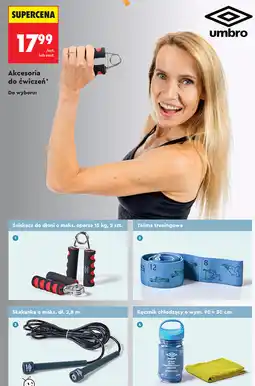 Biedronka Akcesoria do ćwiczeń UMBRO oferta