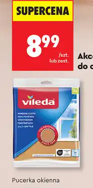 Biedronka Pucerka okienna Vileda oferta