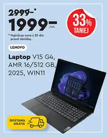 Biedronka Laptop V15 G4, AMR 16/512 GB, 2025, WIN11 oferta