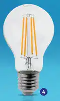 Biedronka Blaupunkt LED filament Edison E27 1040 lm, 8W oferta