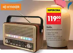 Biedronka Radio bezprzewodowe HYKKER oferta