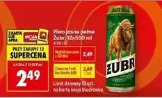 Biedronka Piwo Żubr 1768 oferta