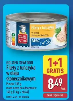ALDI Filety z tuńczyka w oleju słonecznikowym oferta