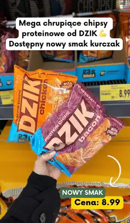 Kaufland Chipsy proteinowe kurczak oferta