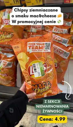 Kaufland Chipsy ziemniaczane mac&cheese oferta