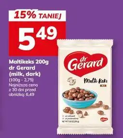 Hitpol Maltikeks 200g dr Gerard (milk, dark) oferta