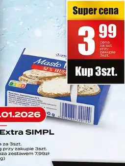 Supeco Masło Extra SIMPL oferta