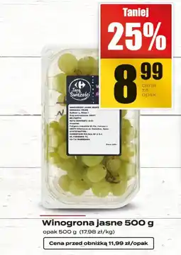 Supeco Winogrona jasne SOLA oferta