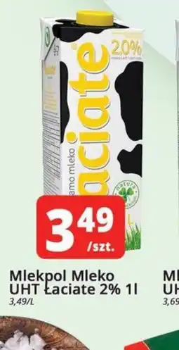 Szyneczka Mlekpol Mleko UHT Laciate 2% oferta