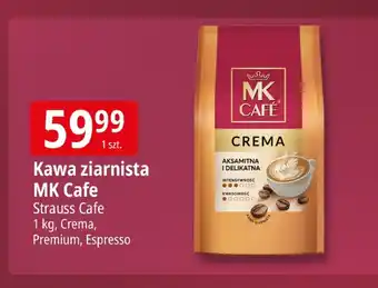 Kawa ziarnista MK Cafe Strauss Cafe Crema, Premium, Espresso