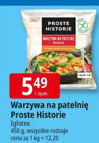 E.Leclerc Warzywa na patelnię Proste Historie Iglotex oferta