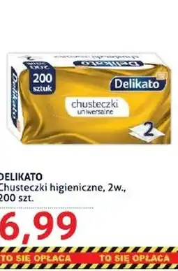 Blue Stop Chusteczki higieniczne Delikato oferta