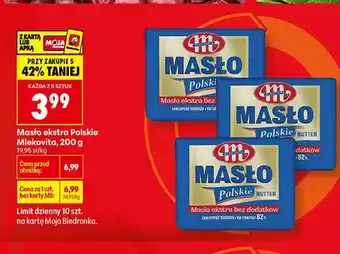 Biedronka Masło Mlekovita oferta
