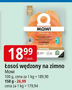 E.Leclerc Łosoś wędzony na zimno Mowi Original oferta