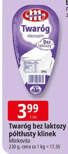 E.Leclerc Twaróg półtłusty bez laktozy Mlekovita oferta