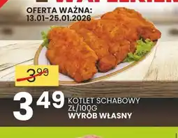 Wafelek Wyrób Własny Kotlet schabowy oferta