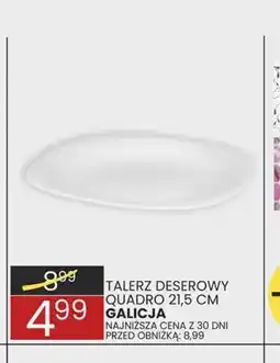 Wafelek Galicja Talerz deserowy Quadro oferta