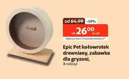 Kakadu Epic Pet kołowrotek drewniany oferta