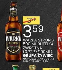 Wafelek Warka Strong oferta