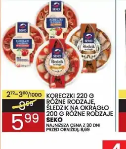 Wafelek Seko Koreczki / Sledzik oferta