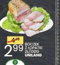 Wafelek Unilang Boczek z łopatki oferta