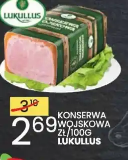 Wafelek Lukullus Konserwa Wojskowa oferta