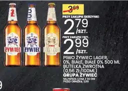 Wafelek Piwo Zywiec Lager oferta