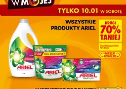 Biedronka Ariel (wszystkie produkty) oferta