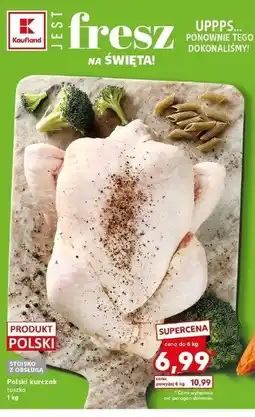 Kaufland Polski kurczak tuszka oferta