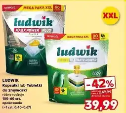 Kaufland Kapsułki lub Tabletki do zmywarki Ludwik (różne rodzaje, 100-60 pcs) oferta