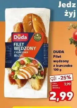 Kaufland DUDA Filet wędzony z kurczaka oferta