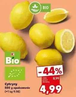 Kaufland Cytryny Bio oferta