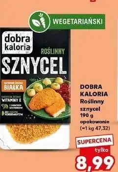 Kaufland Dobra Kaloria Roślinny sznycel oferta