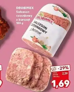 Kaufland DROBIMEX Salceson czosnkowy z kurcząt oferta