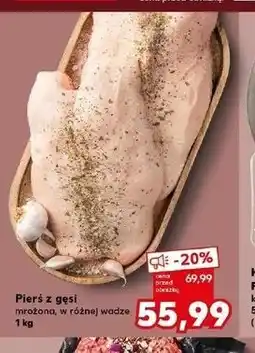 Kaufland Pierś z gęsi mrożona oferta
