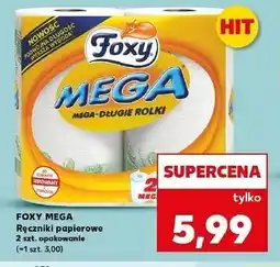 Kaufland FOXY MEGA Ręczniki papierowe 2 szt oferta