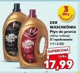 Kaufland DER WASCHKÖNIG Płyn do prania oferta