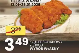 Wafelek Kotlet schabowy oferta