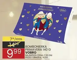 Wafelek Bombonierka Frutti de Mare 185g, Strawberry 188g Vobro oferta